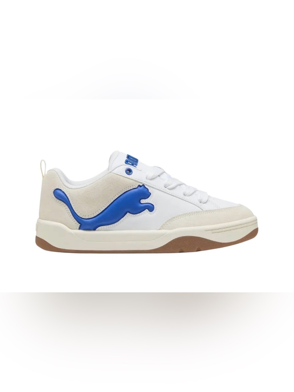 Puma Park Lifestyle SD Sneakers White Mountain Blue Gum Sole Men's Size 10